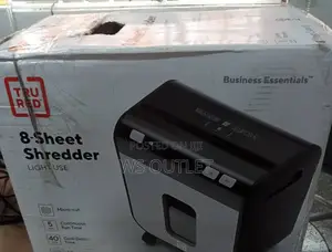 Sheet Paper Shredder From The Us