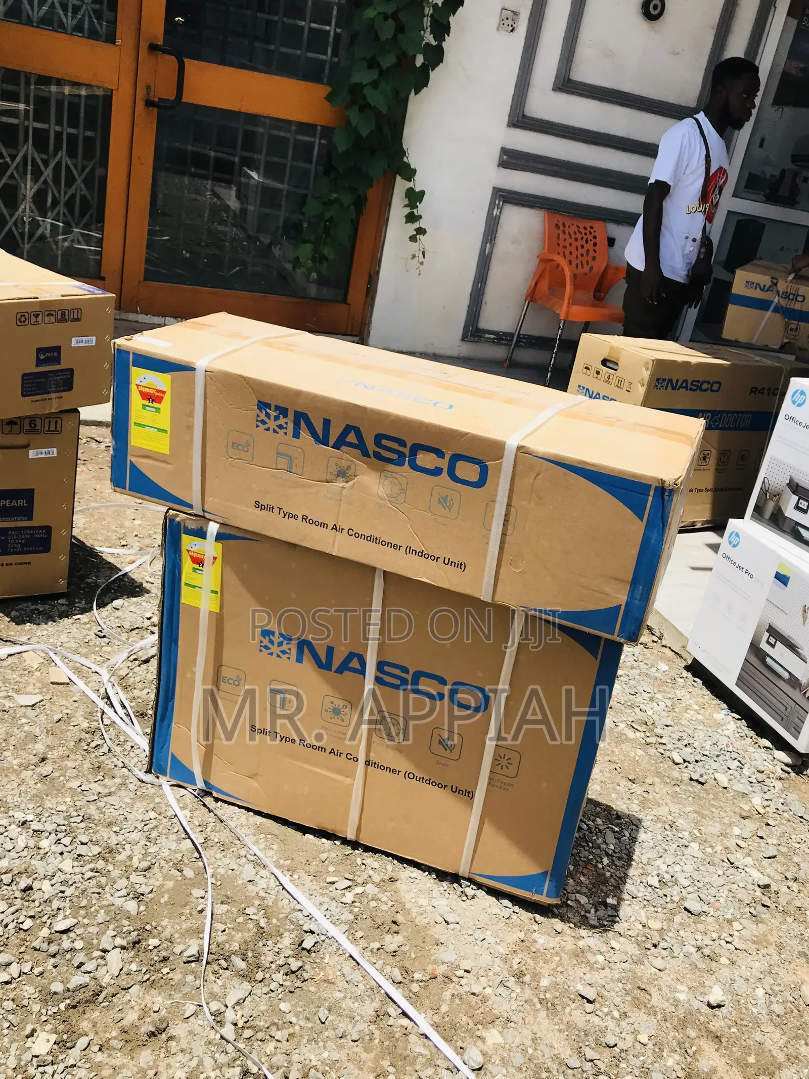 Adorable Split Type Nasco 1.5hp Air Conditioner(White).
