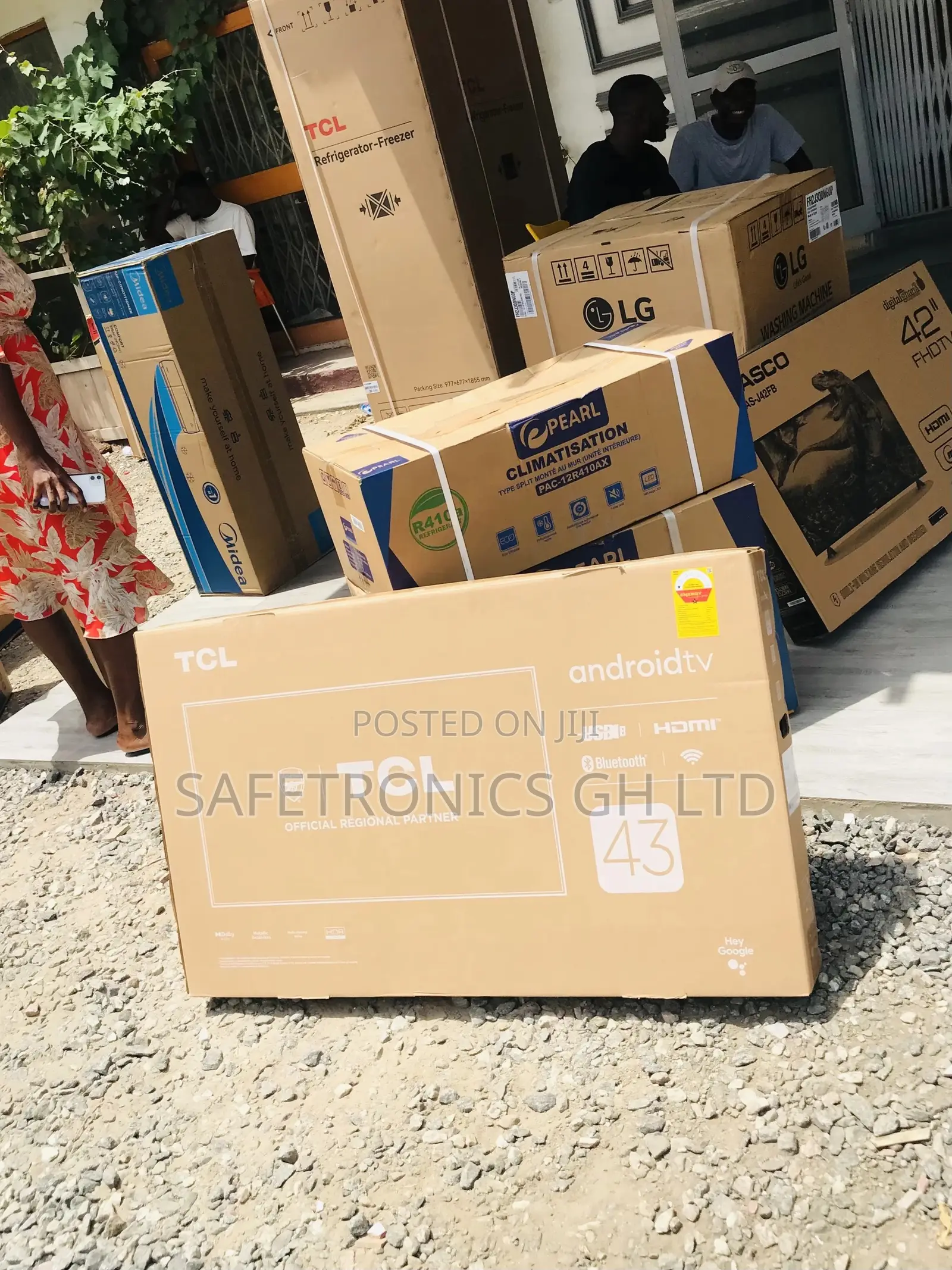 Digital Satellite TCL 43 Inches Glossy Led Electric Tv