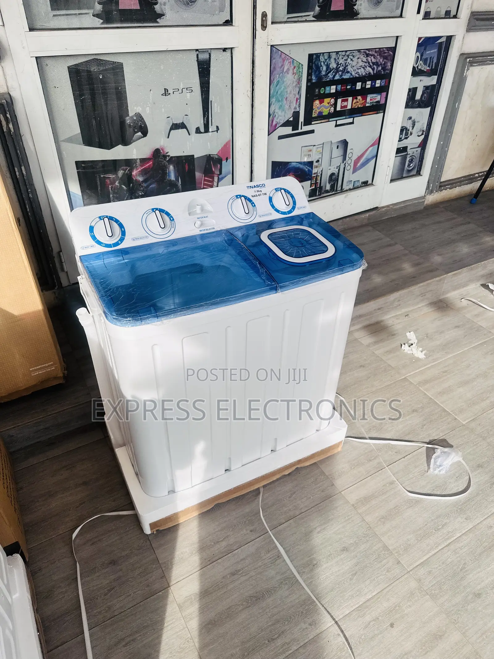 Quality Sleek New WM Twintub Topload Nasco 7kg