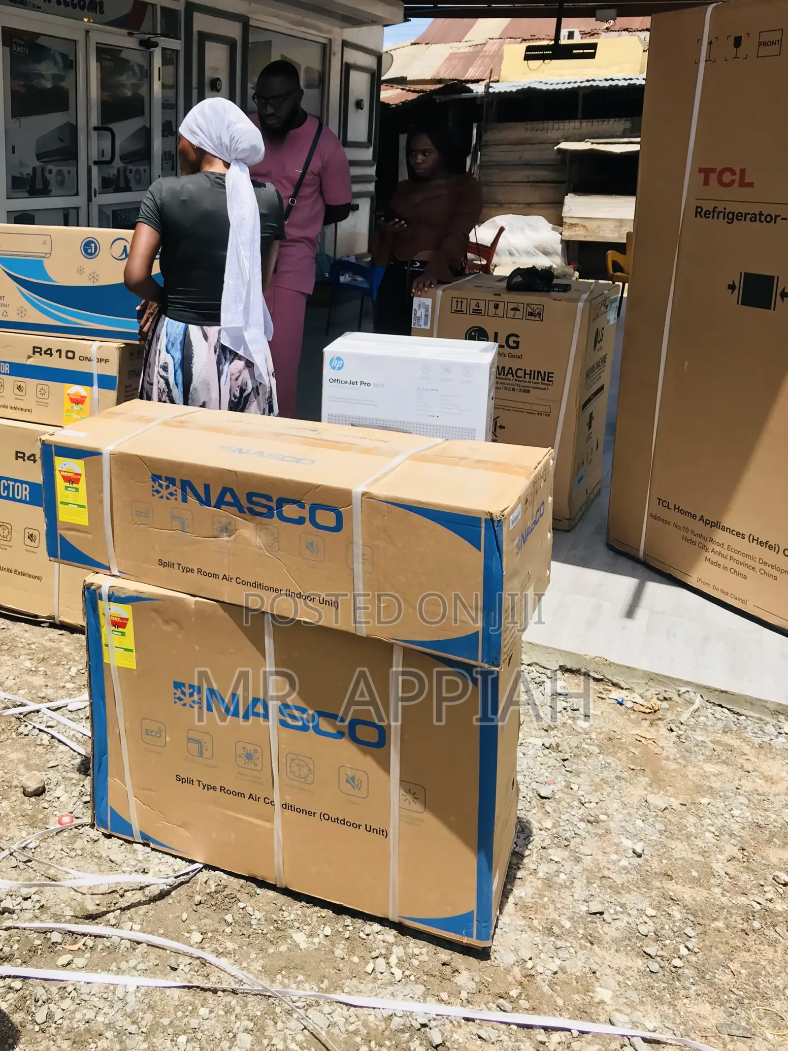Authentic 1.5hp Split Type Nasco Air Conditioner(R410).
