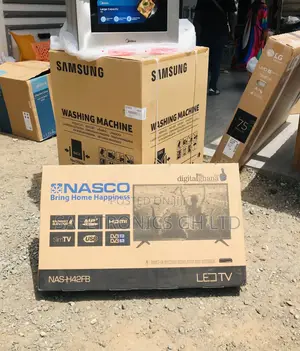 42 Inches Black Glossy Digital Satellite Nasco Electric Tv