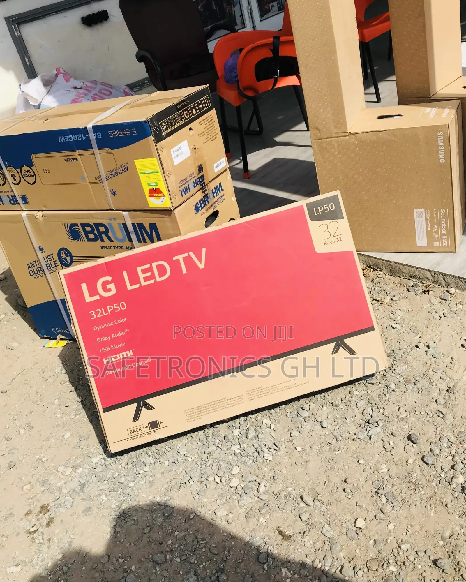 32 Inches Black Satellite LG Electric LP50 Digital Tv