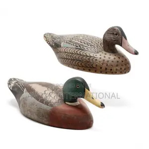 Mallard Hen and Drake, Tru Dux by Al Ries Decoy
