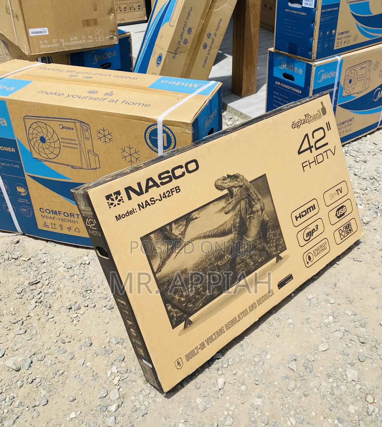 Sleek Nasco 42 Inch Full HD Digital Satellite Led Tv.