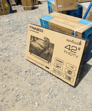 Long Lasting Nasco 42 Inch Digital Satellite Led Tv(Black).
