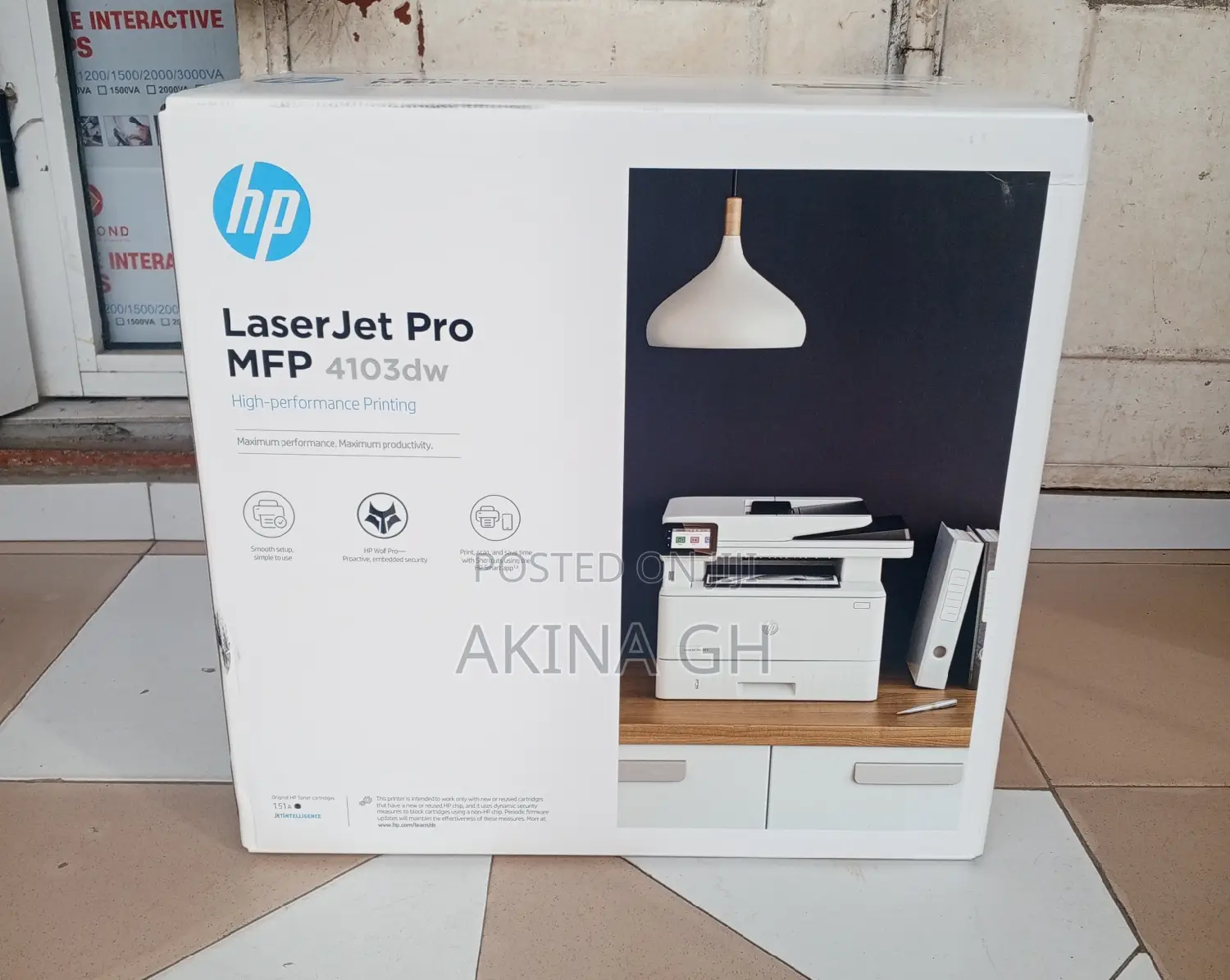 Hp Laserjet Pro MFP 4103dw Duplex Printer