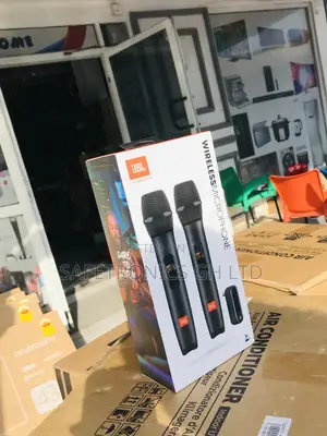 Electric JBL Wireless Black Essential Microphone