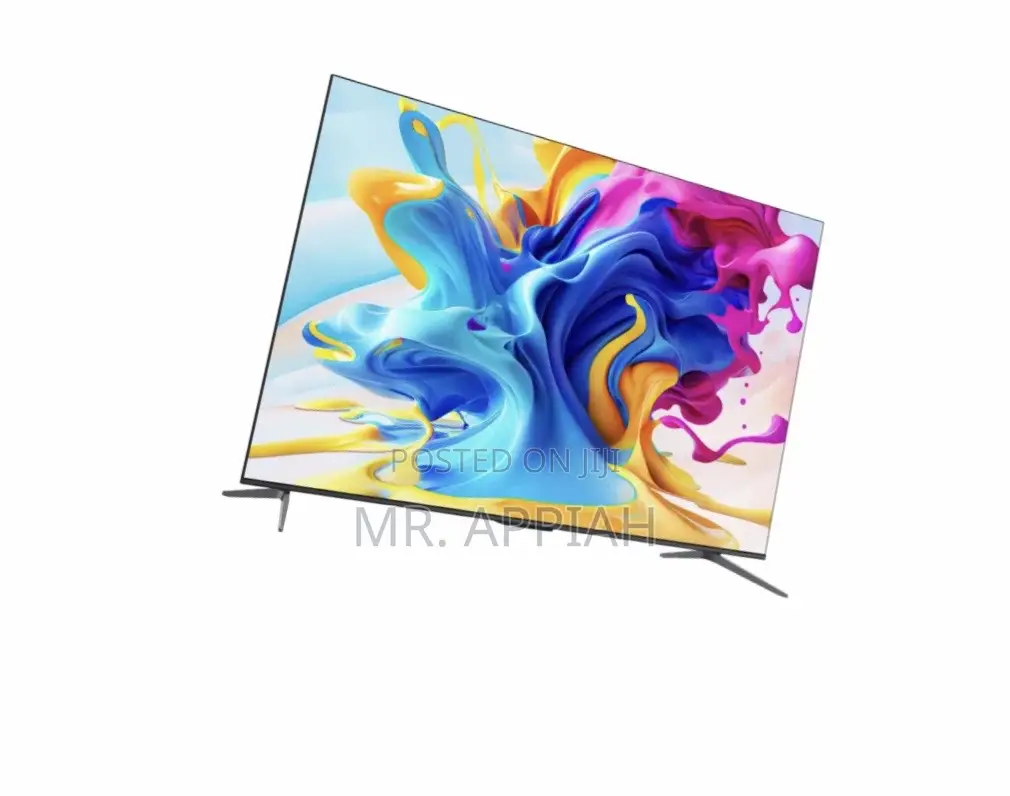 Authentic TCL 85c645 85inch Qled Uhd Tv(Black).