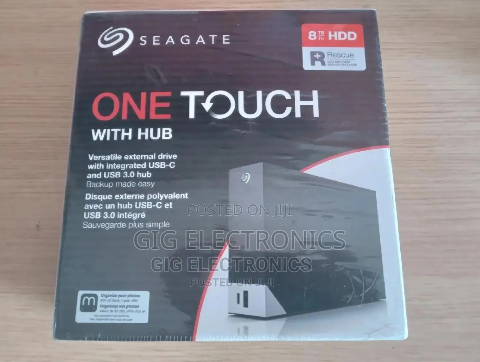 Seagate 8tb One Touch Desktop External Drive