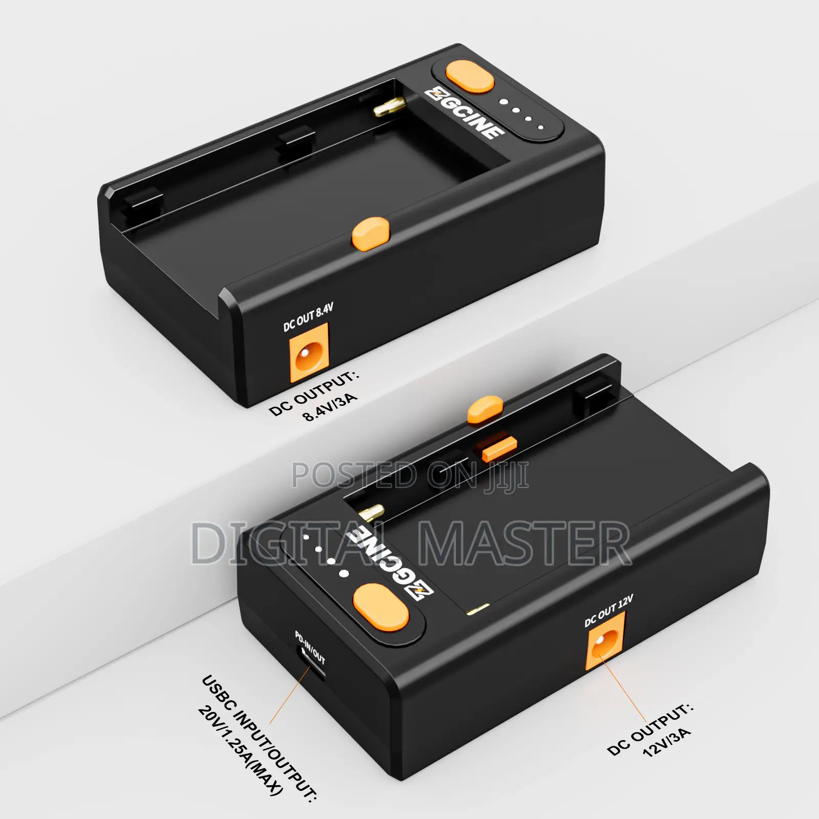 Zgcine NP-F02 NPF Battery Multi USE Charger Adapter