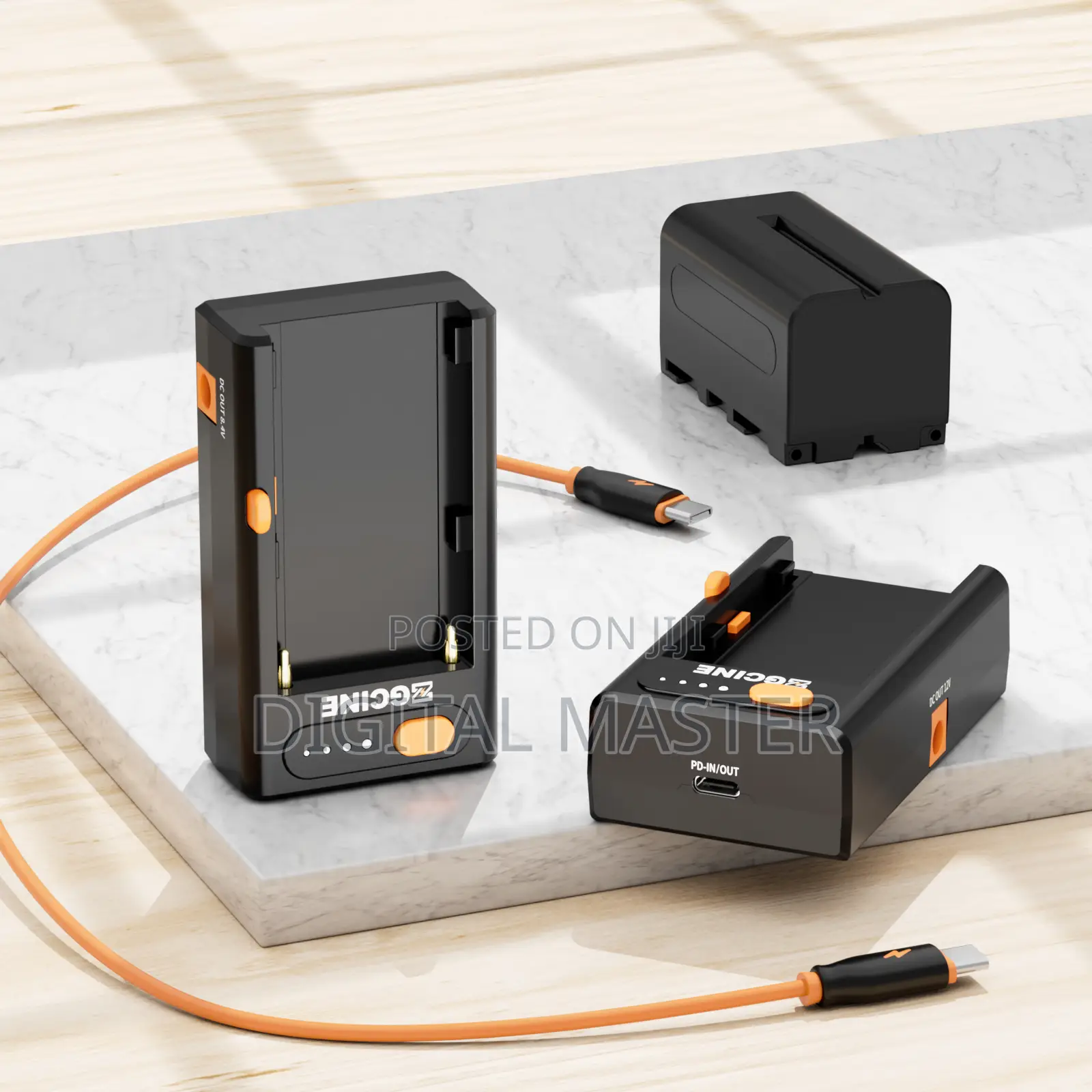 Zgcine NP-F02 NPF Battery Multi USE Charger Adapter