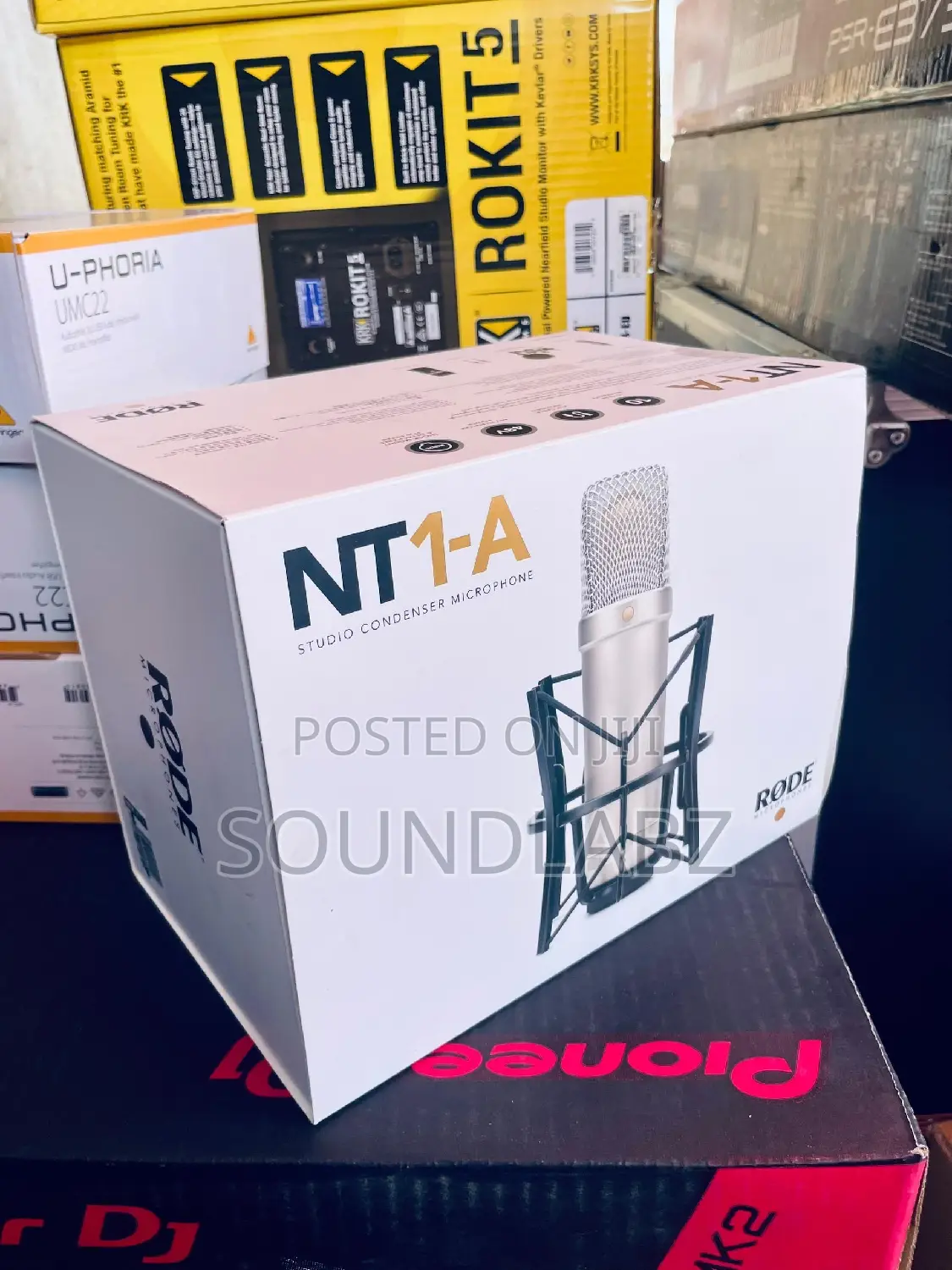Røde Nt1a Condenser Microphone W Sm6 Shockmount Popfilter
