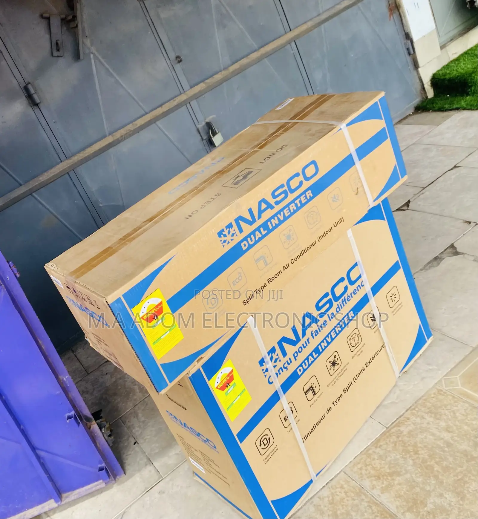 Quality Split Type Nasco 2.0hp Dual Inverter Ac.(White).
