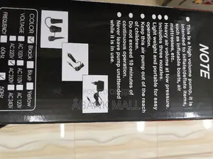 Rechargeable Electric Air Pump