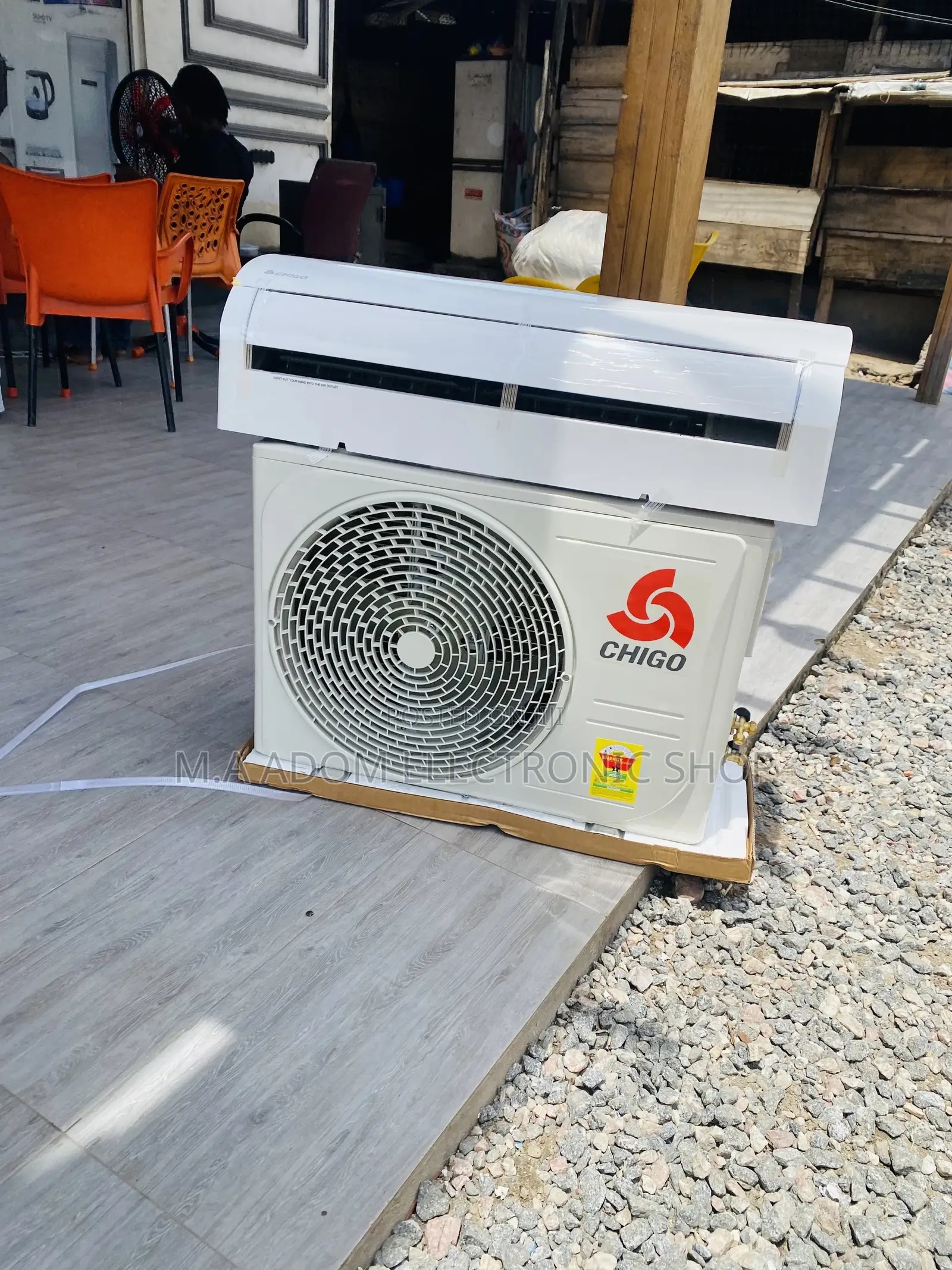 Fast Cooling Chigo 1.5hp Split Type Air Conditioner(R410).