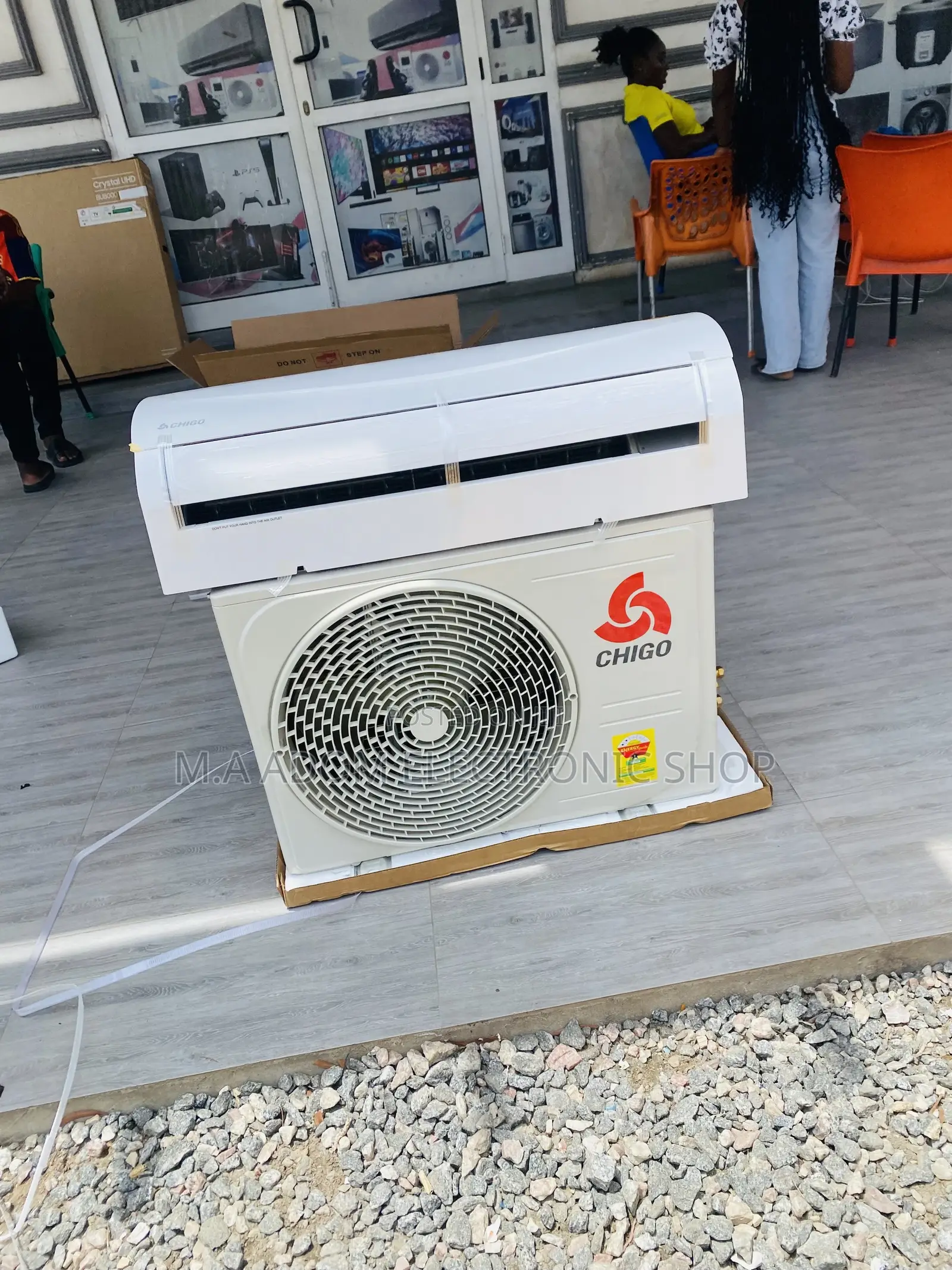 Quality Chigo 1.5hp Split Type Air Conditioner(White).