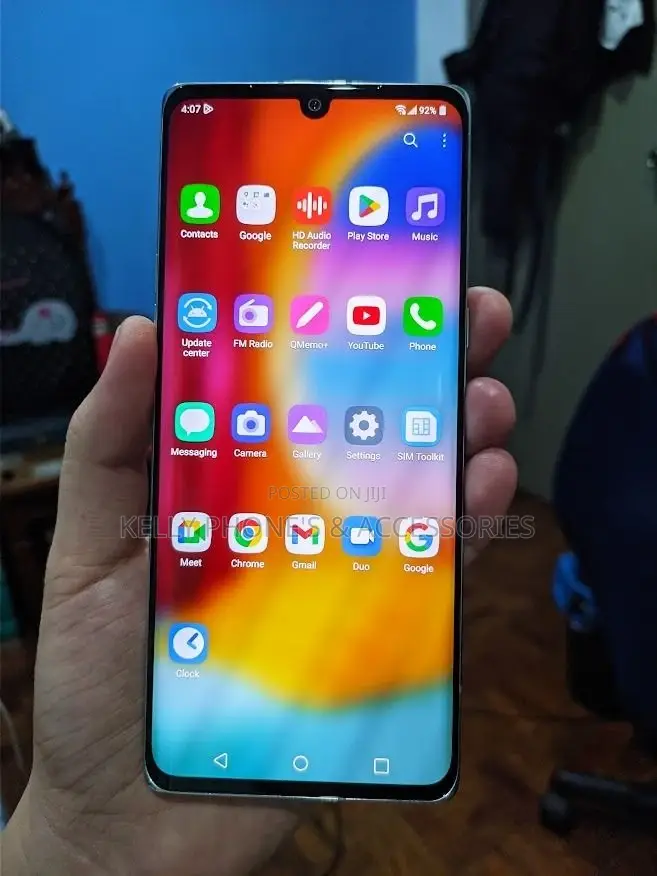 LG Velvet 128 GB Black