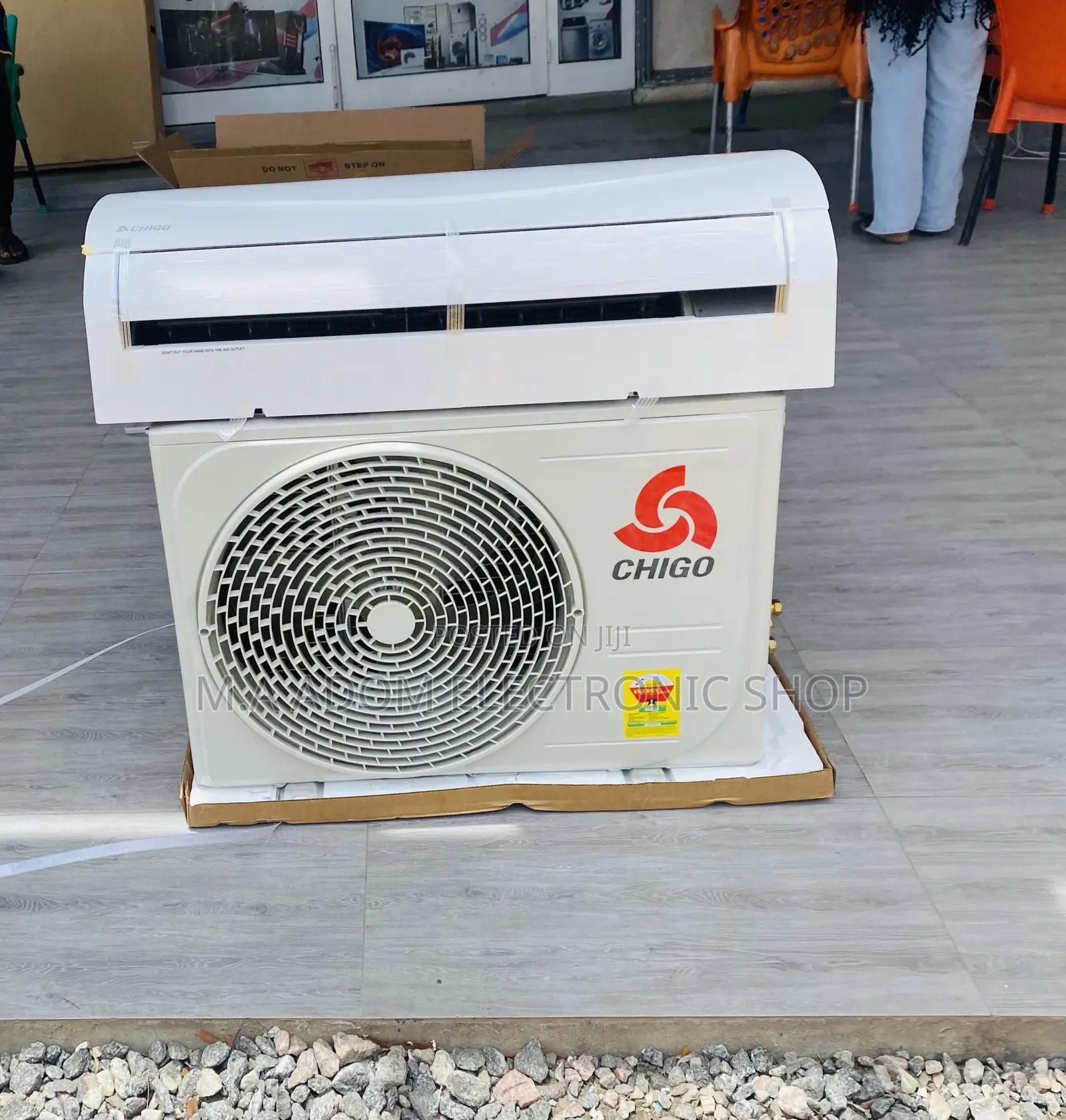 Well Design Chigo 1.5hp Split Type Air Conditioner(White).