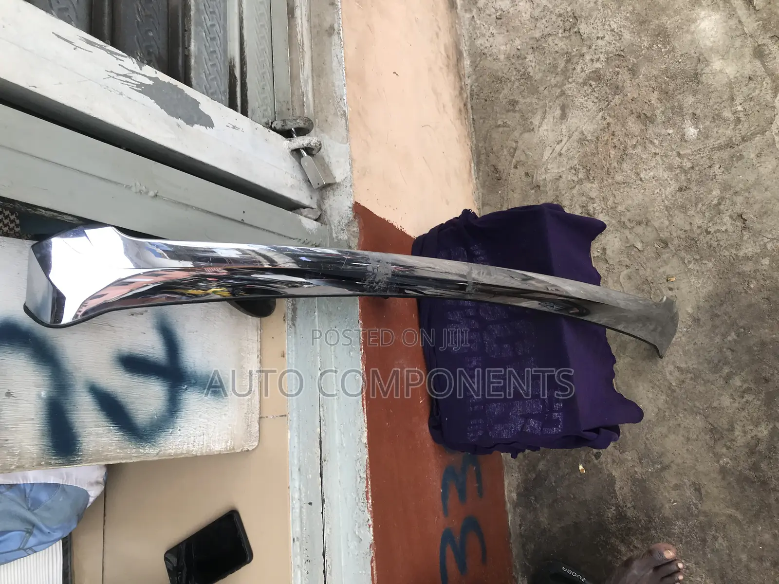 Land Cruiser Prado 2015 Front Bumper Chrome