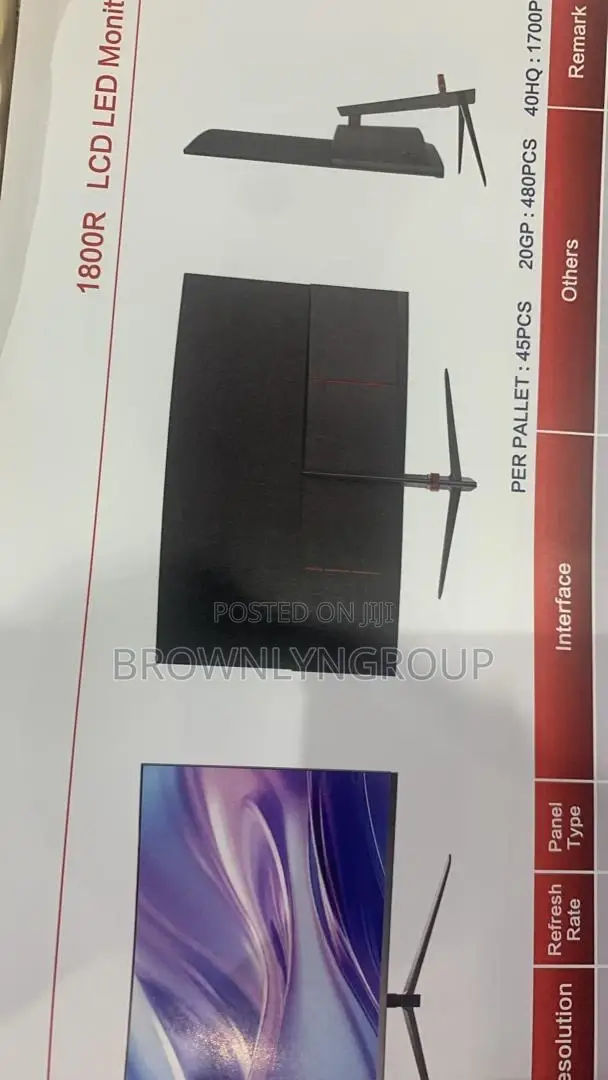 27” Curved 165hz Gaming Monitor