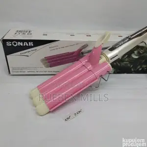 Photo - Sonar F-13 3 Barrels Hair Waver Curling Iron Tonging Machine