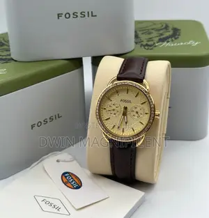 Your Perfect Timepiece: Brown Leather Ladies' Fossil Watches