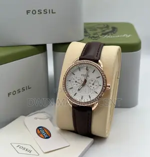 Your Perfect Timepiece: Brown Leather Ladies' Fossil Watches