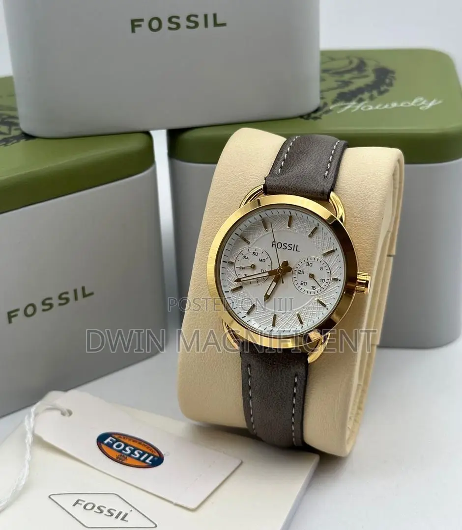 Your Perfect Timepiece: Brown Leather Ladies' Fossil Watches