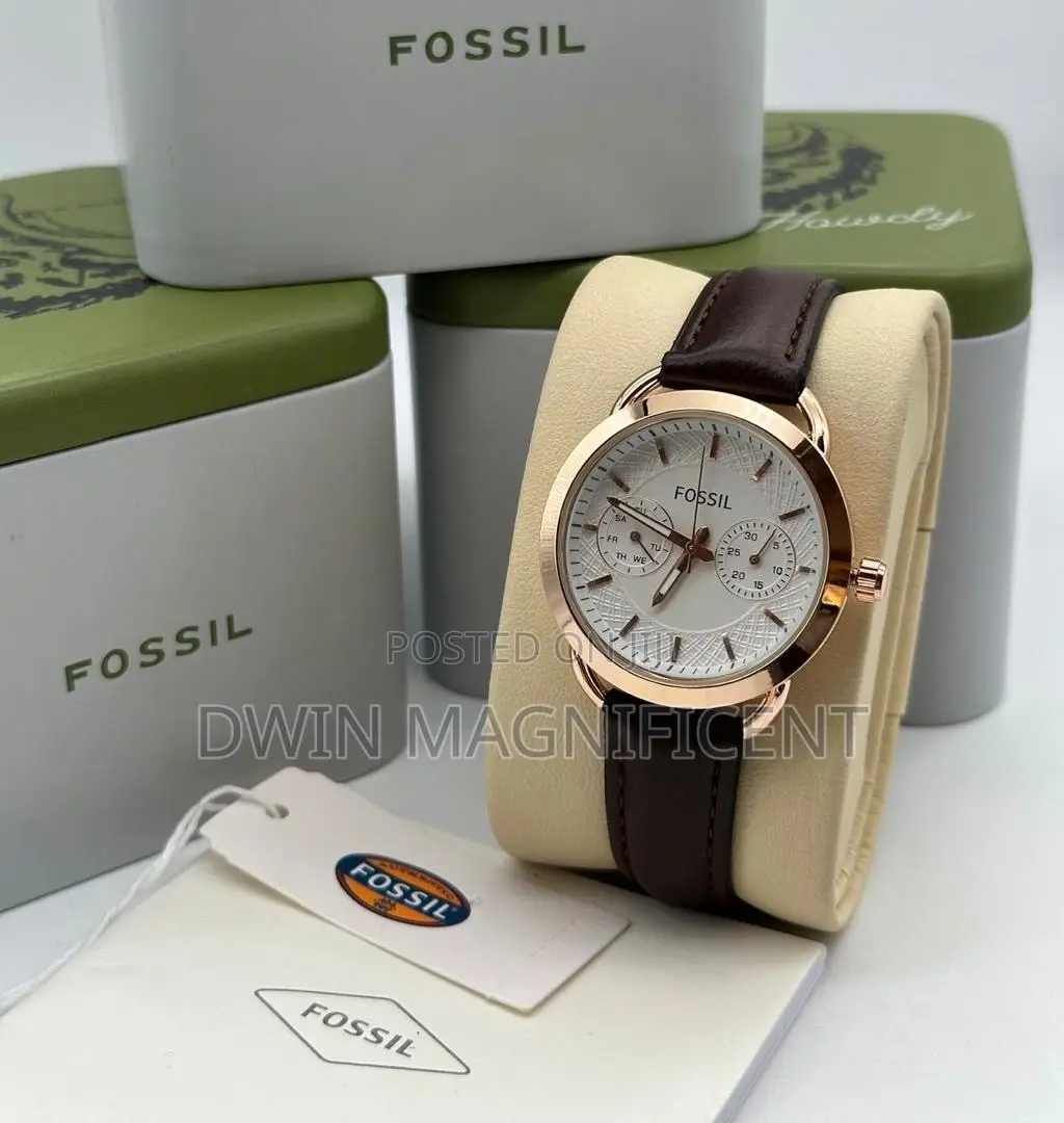 Your Perfect Timepiece: Brown Leather Ladies' Fossil Watches