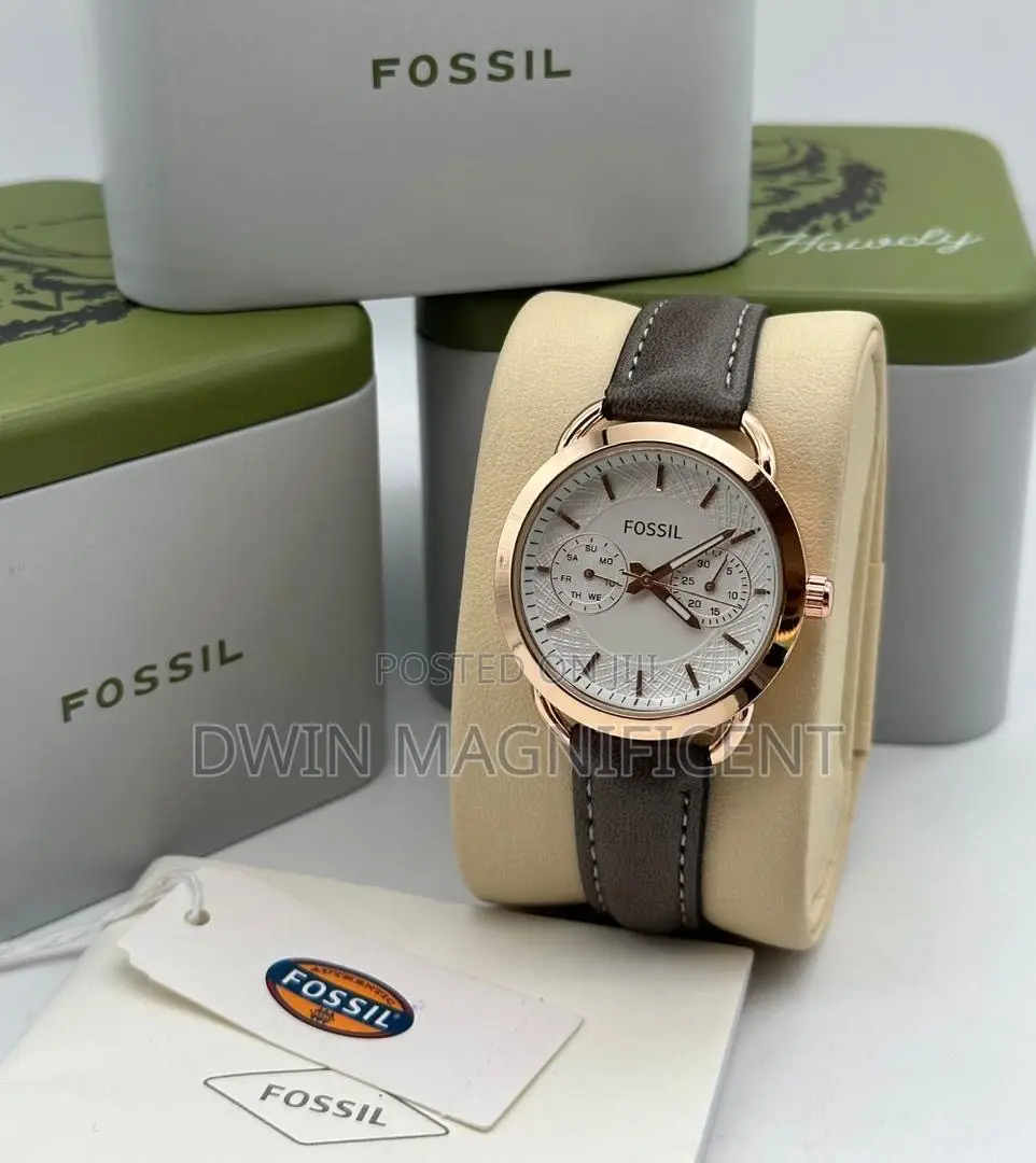 Your Perfect Timepiece: Brown Leather Ladies' Fossil Watches