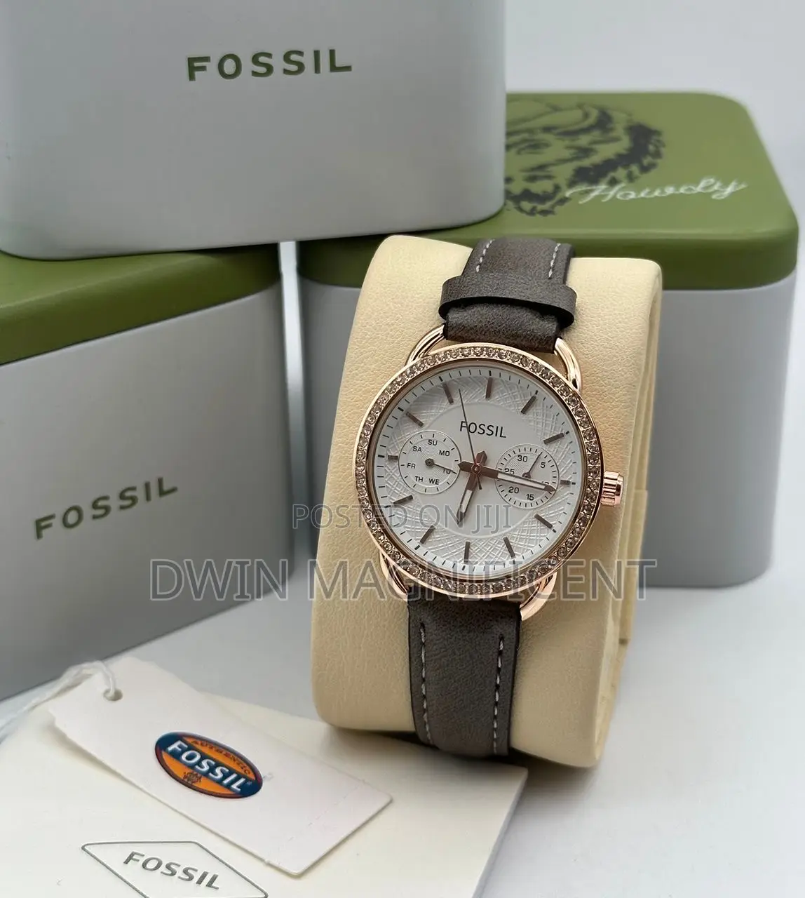 Your Perfect Timepiece: Brown Leather Ladies' Fossil Watches