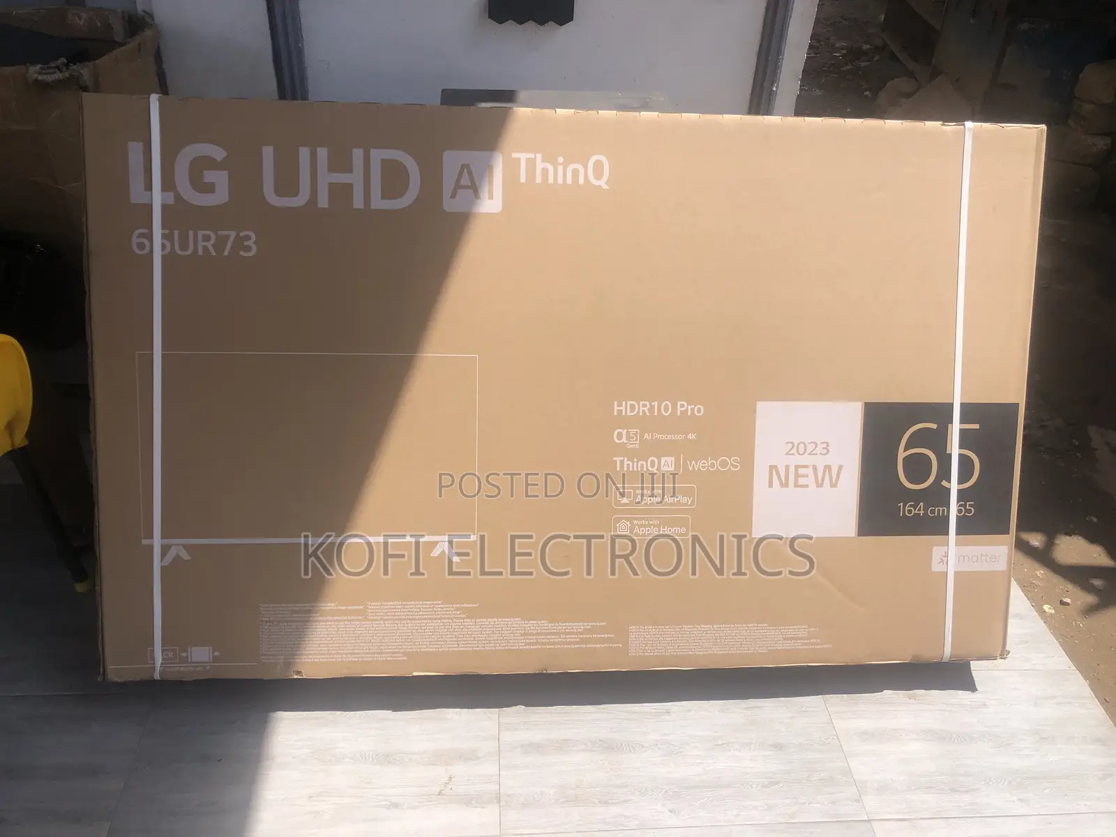 New LG 65UR78 65 Inches Active HDR Webos Smart TV