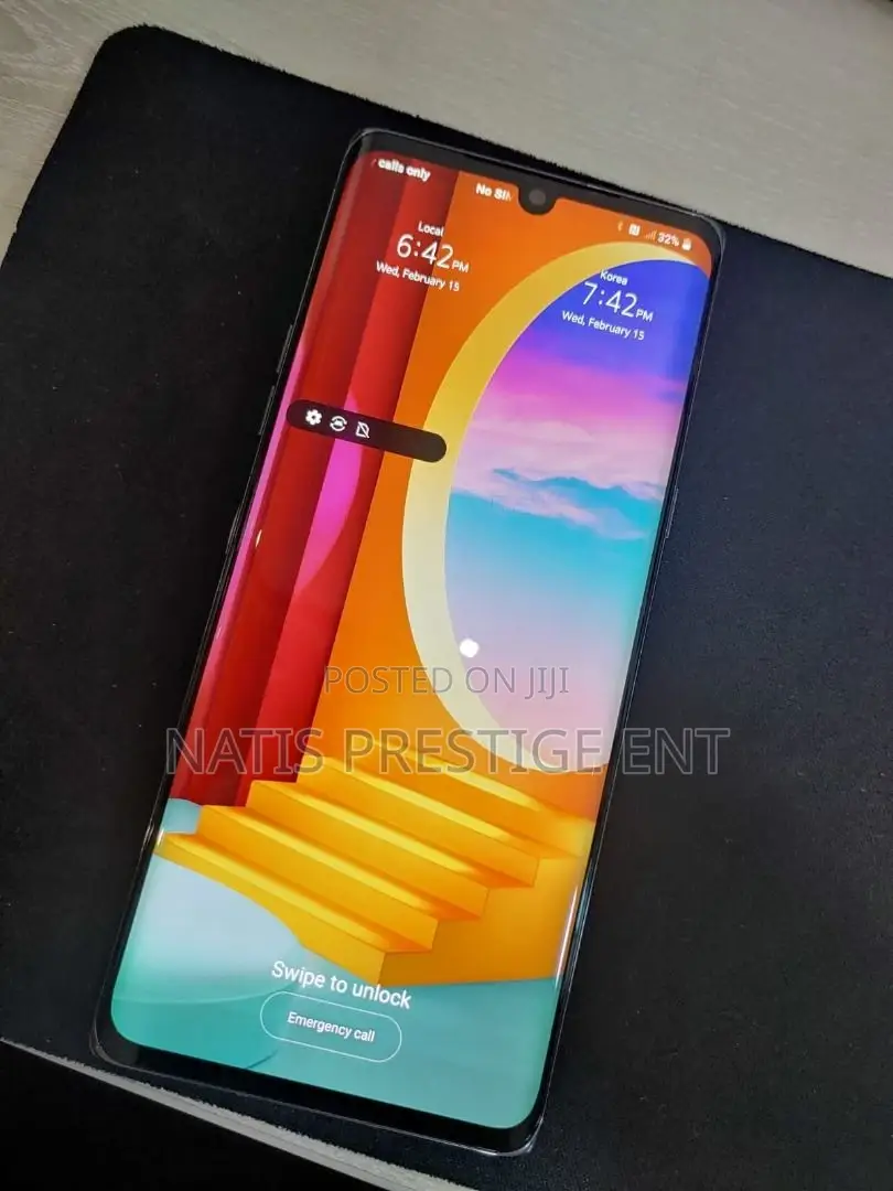 LG Velvet 128 GB Black