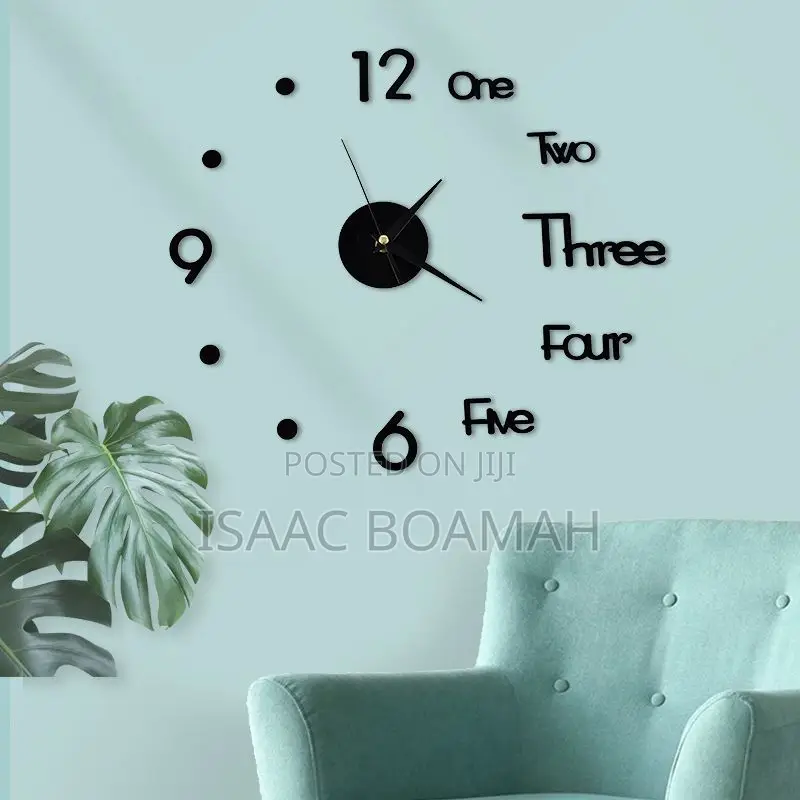 3d Wall Clock