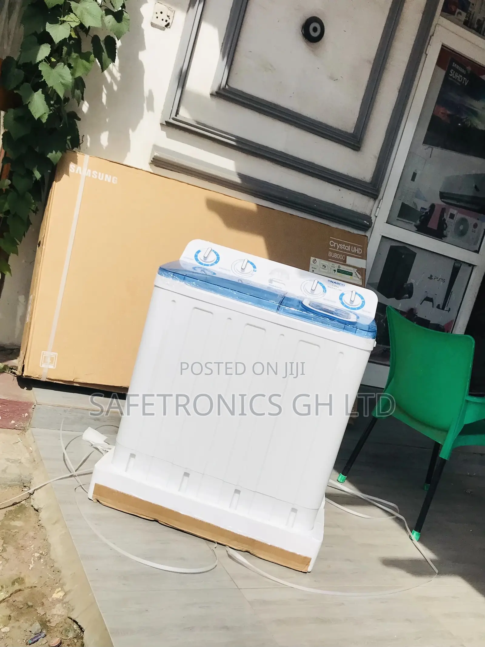 7kg Semiautomatic Topload Twintub Nasco Washingmachine