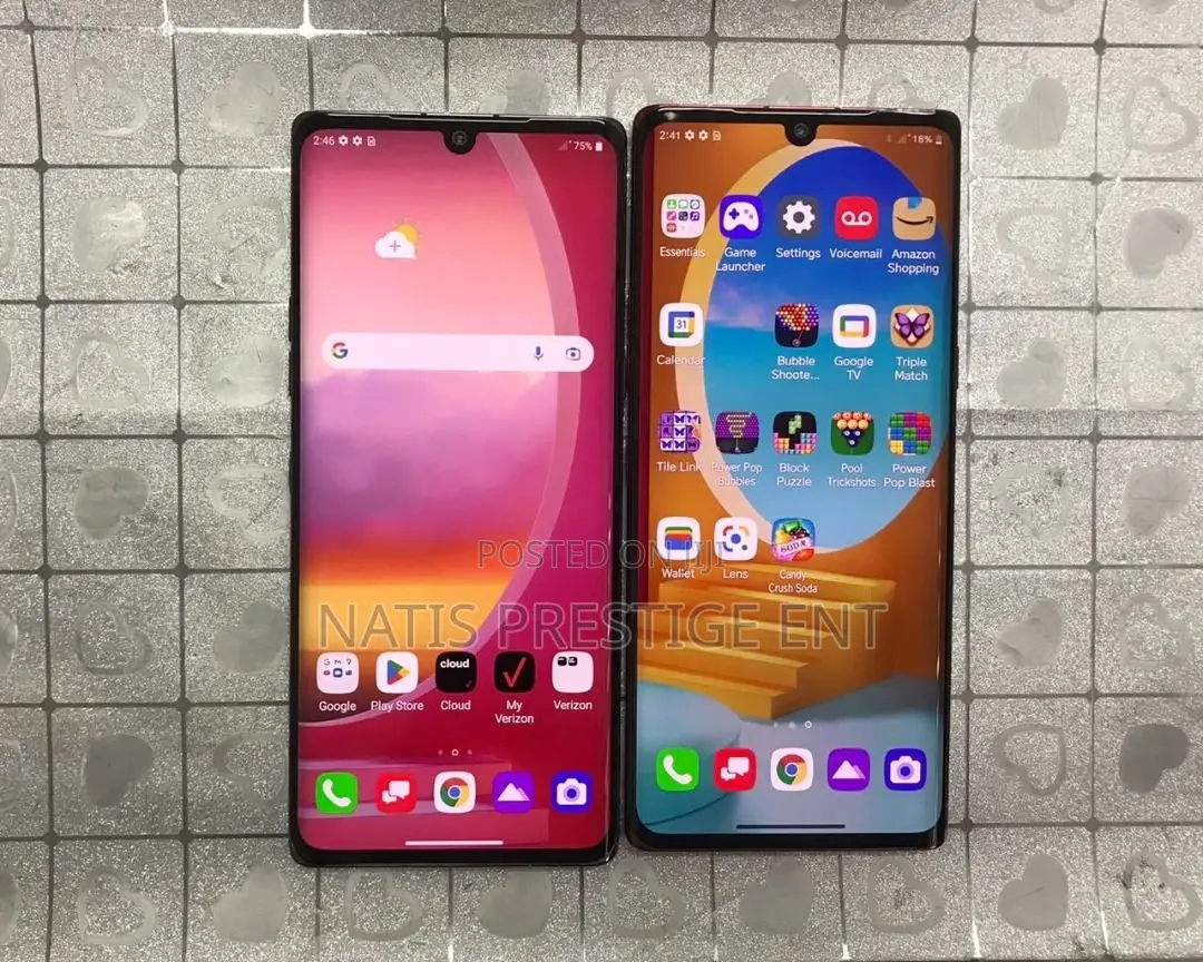 LG Velvet 5G UW 128 GB Black