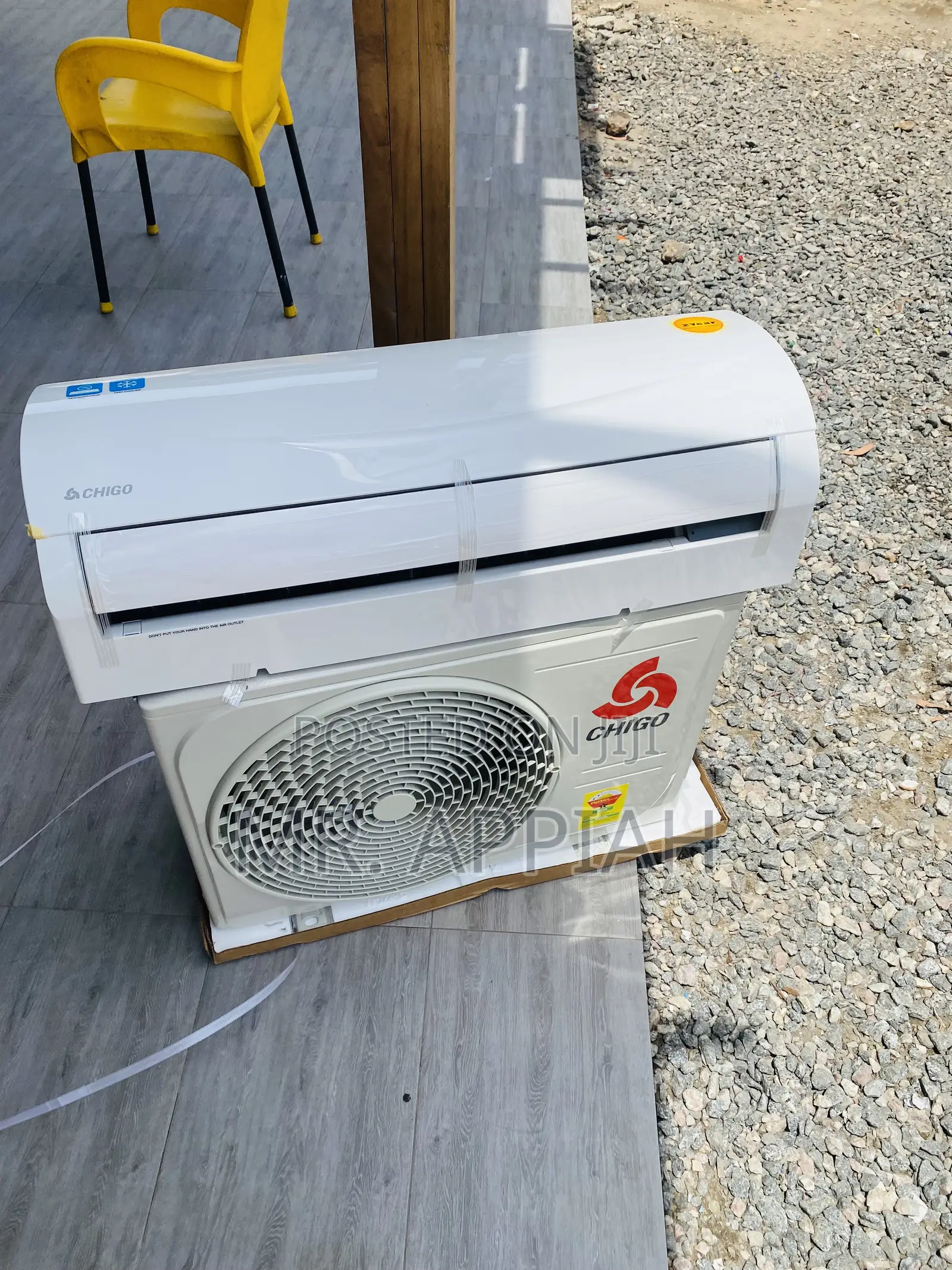 Brand New Chigo 1.5hp Split Type Air Conditioner(White).