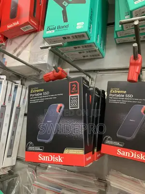 2tb Sandisk Extreme Portable SSD 1050 Mb/S External Ssddrive