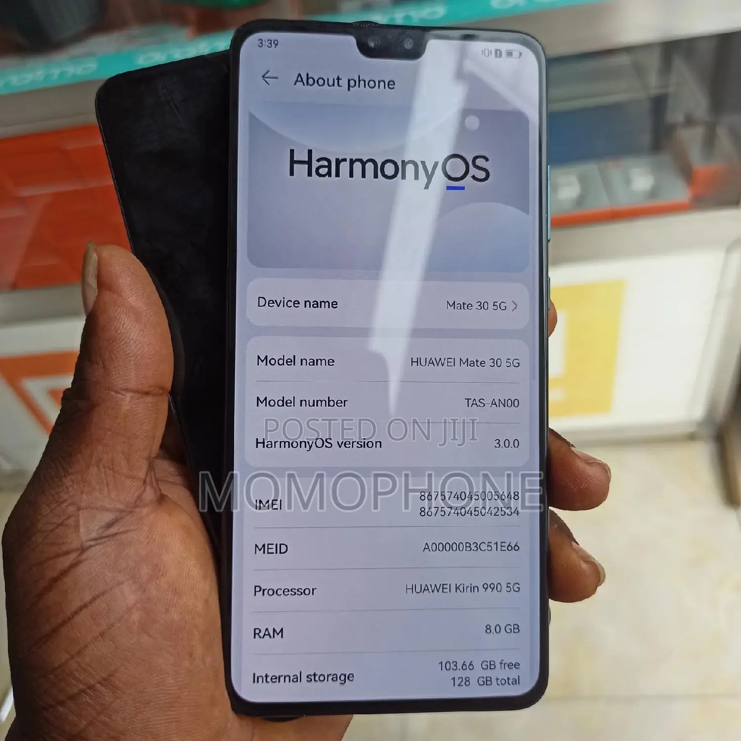 Huawei Mate 30 5G 128 GB Black