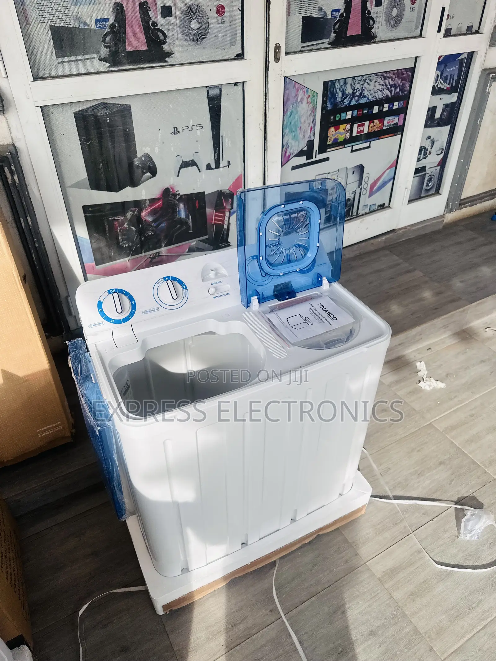 7kg Electric Sleek WM Nasco Topload Washing Machine
