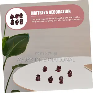 Handmade Complete Set of Mini Buddha 6 Pc's in the Set