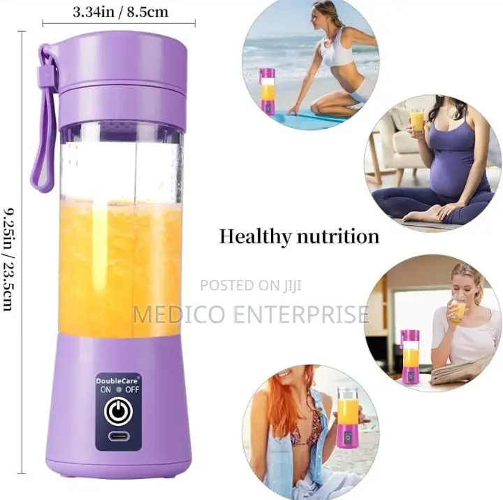 Portable and Rechargeable Battery Juice Blender