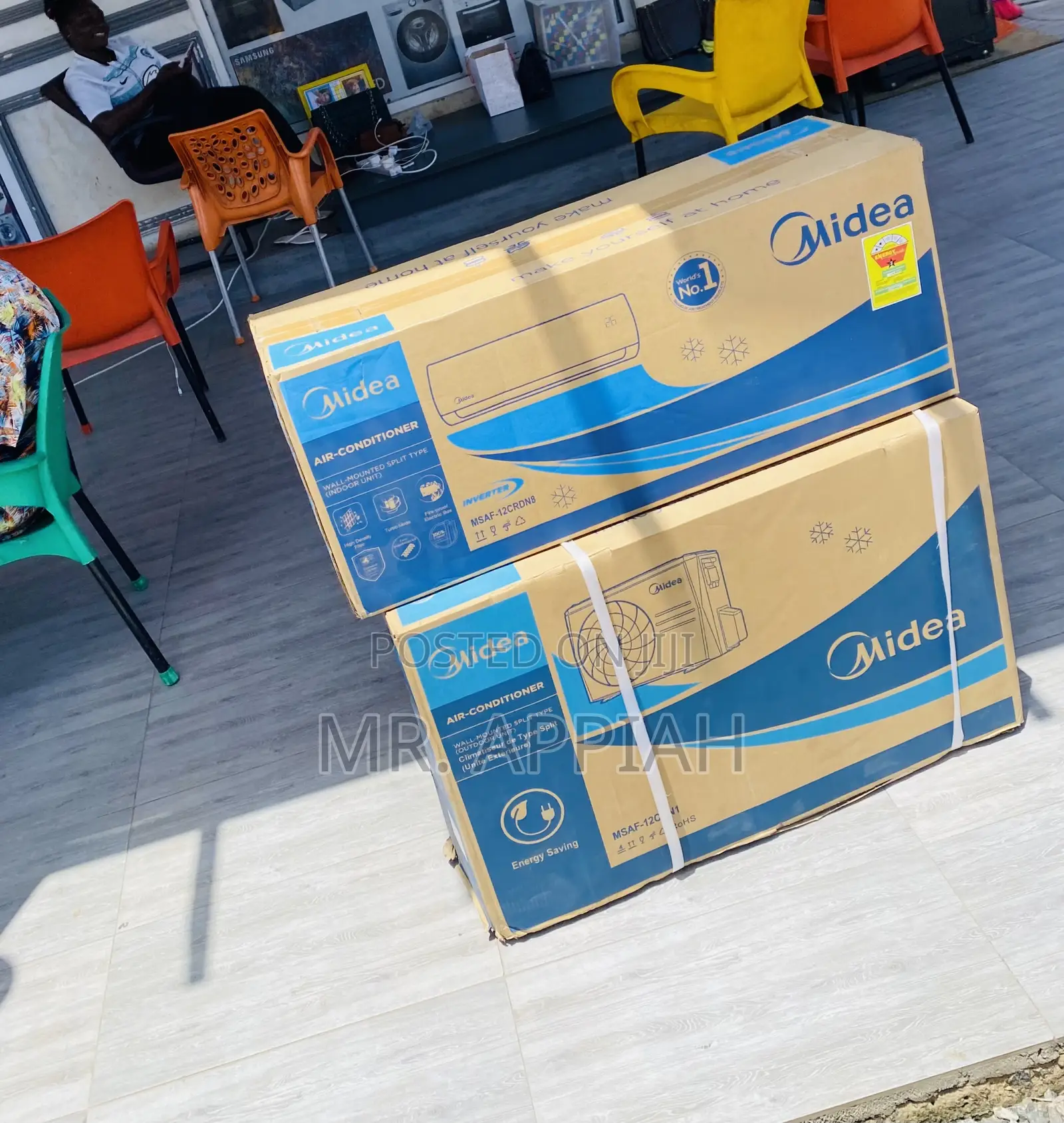 Shop Original Split Type Midea 2.0hp Air Conditioner(R410).