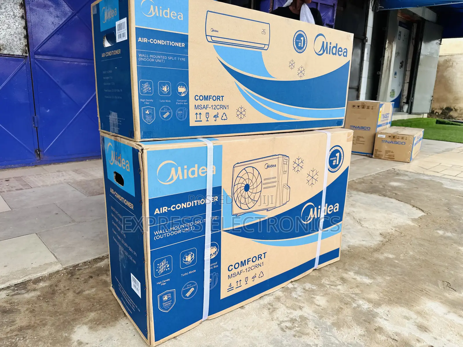 On/Off Functions Split R410 Gas Midea 2.5hp