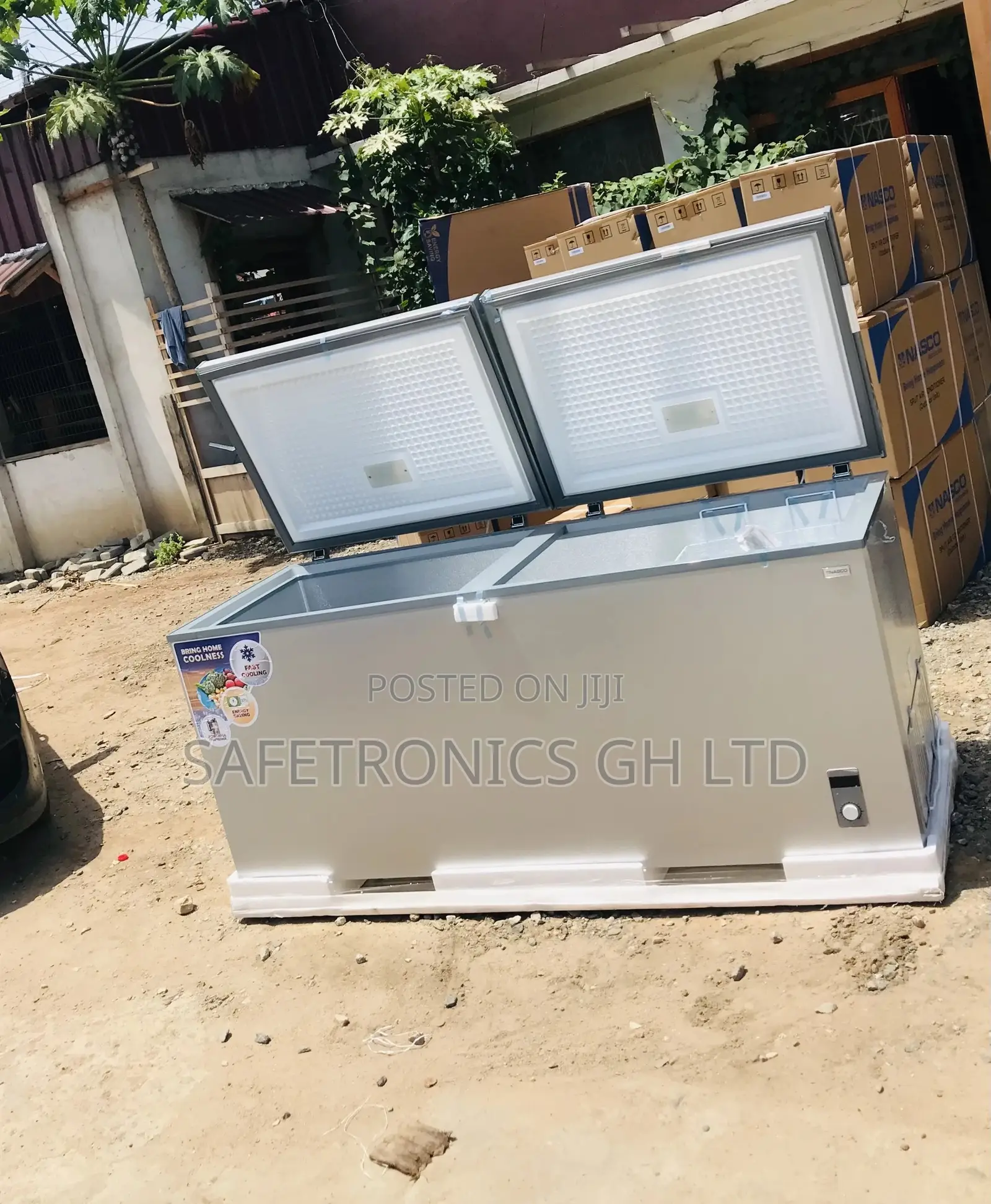 Electric Nas850fl-Dd Doubledoor Nasco Chestfreezer