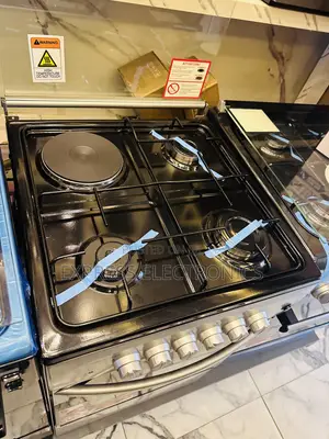 Multi Functional Gas Electric Cooker Oven 3-1 Sliver