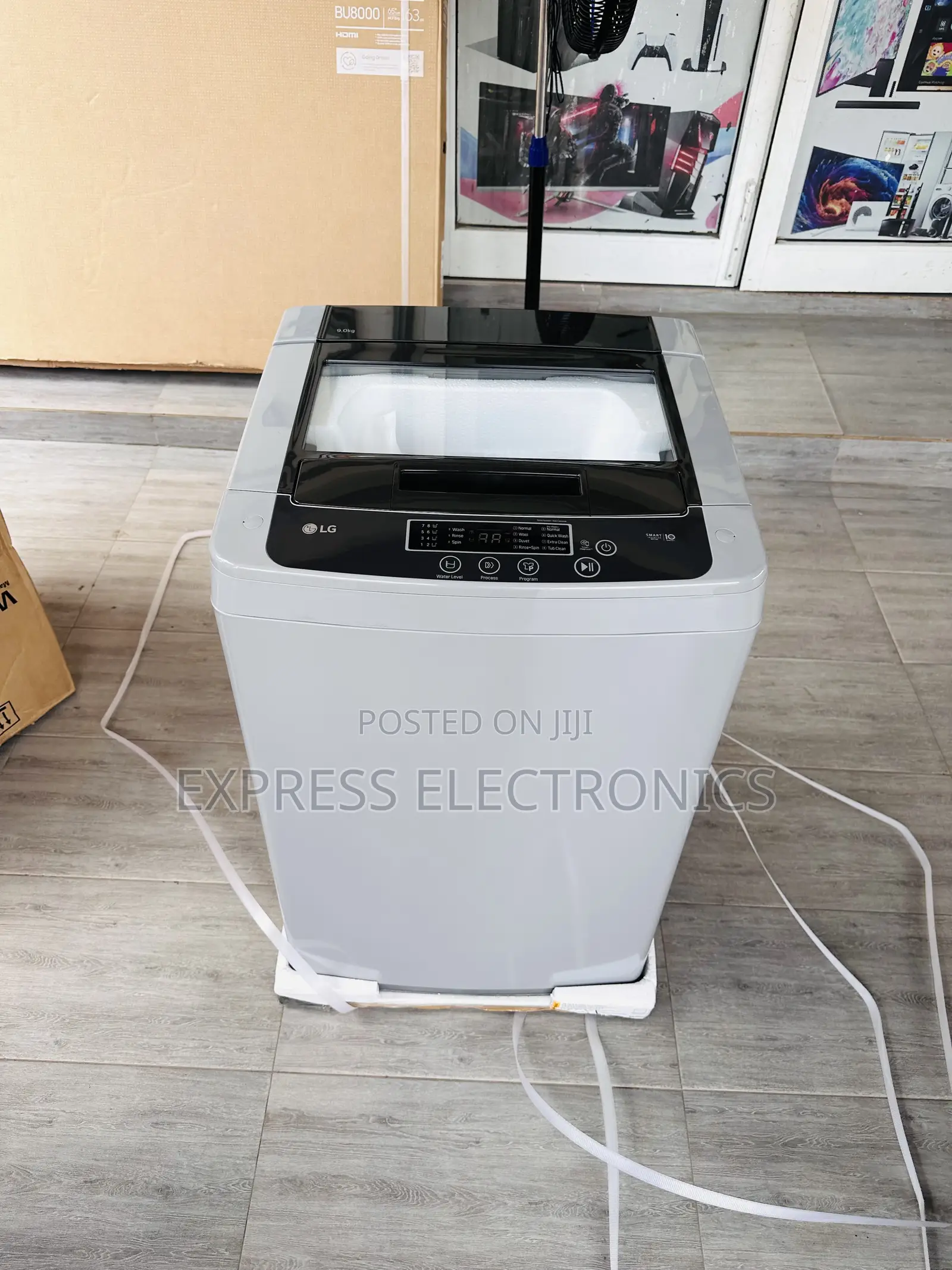 Better Deal on Lg T9585NDHVH 9kg Topload WM