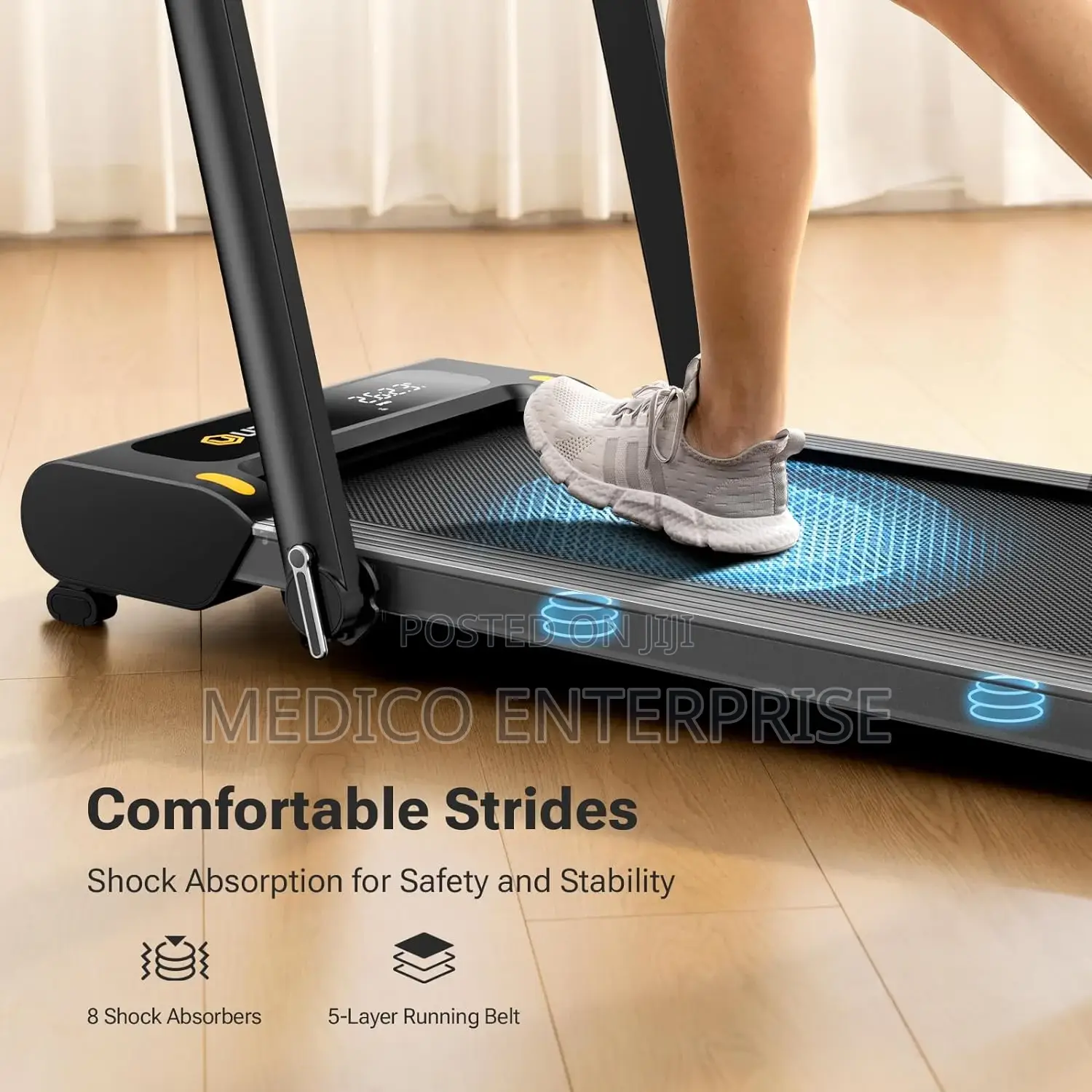 Multipurpose Folding Treadmill