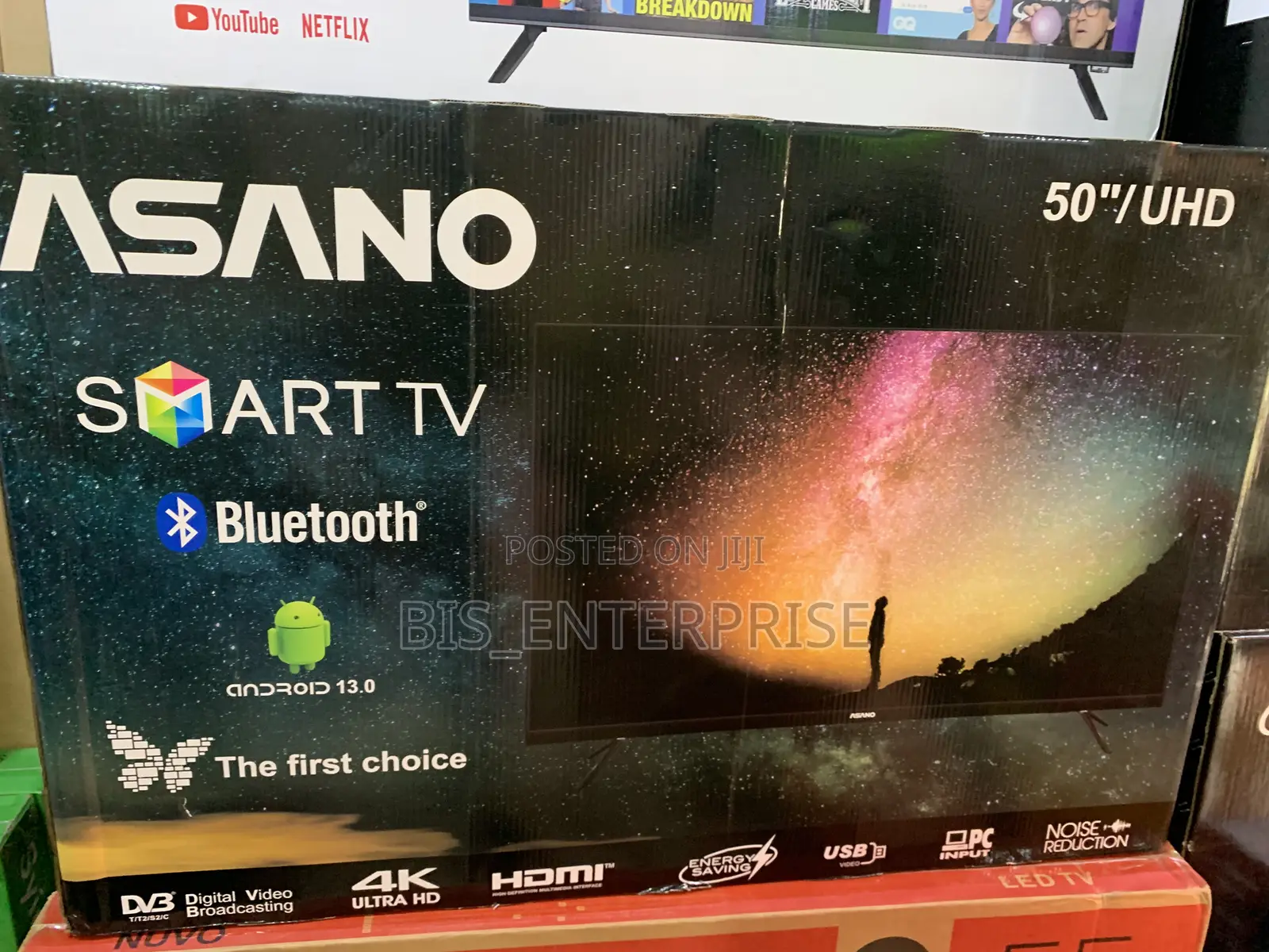 Asano 50” Uhd Smart Android